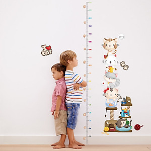 Decal dán tường đo chiều cao SK9332