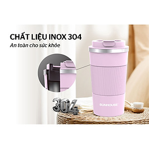 Cốc giữ nhiệt Snappy 500 ml Sunhouse KS-TU500