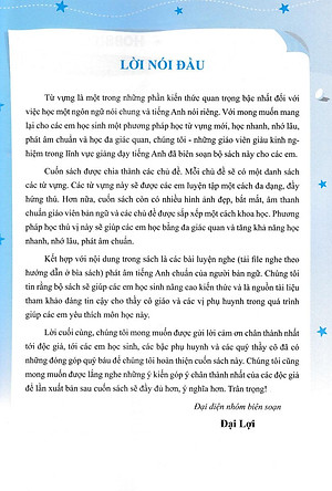 Sách Từ Vựng Tiếng Anh Theo Chủ Đề Lớp 4