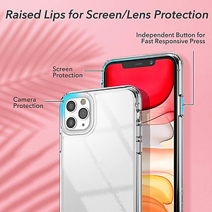 Ốp lưng cho iPhone 11 / 11 Pro / 11 Pro Max chống sốc trong suốt siêu mỏng 0.88mm hiệu X-Level Sparkling Series độ trong tuyệt đối, chống trầy xước, chống ố vàng, tản nhiệt tốt - hàng nhập khẩu