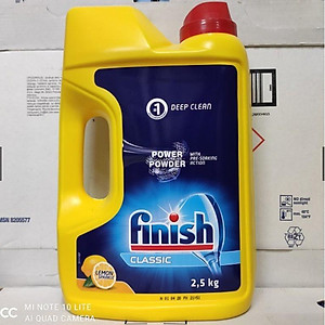 Bột rửa chén bát Finish hương chanh 2,5 kg Finish 