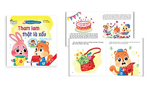 Trọn Bộ 10 cuốn Kỹ Năng Giao Tiếp Cho Bé 2+ (Song Ngữ Việt - Anh) Cùng Con Khôn Lớn Giúp Con Hiểu Và Tự Tin Hơn Vào Bản Thân Vượt Qua Mọi Khó Khăn Thử Thách Trong Cuộc Sống