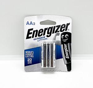 Pin AA Energizer Ultimate Lithium L91 - Vỉ 2 viên