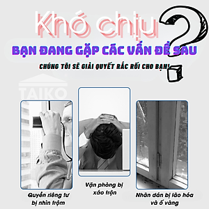 Keo Sơn Mờ Kính Chống Nhìn Trộm TAIKOMI, Keo Sơn Bóng Mờ Kính Văn Phòng, Mờ Kính Cửa Sổ, Nhà Tắm, Phòng Ngủ
