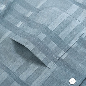 Sơ mi nam dài tay công sở trung niên thương hiệu Anton vải bamboo xanh lục thoáng mát, thấm hút mồ hôi - XAT204