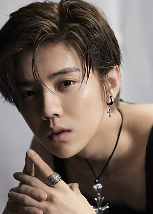 Bông tai thánh giá BT166 - Màu đen