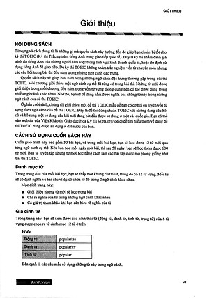 Sách Barron's Essential Words For The Toeic (Tái Bản)