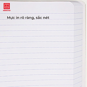 Sổ bìa bồi kẻ ngang A4 300 trang Hồng Hà Patterns - 4532