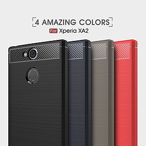 Ốp lưng chống sốc cho Sony Xperia XA2 hiệu Likgus (chuẩn quân đội, chống va đập, chống vân tay) - Hàng nhập khẩu