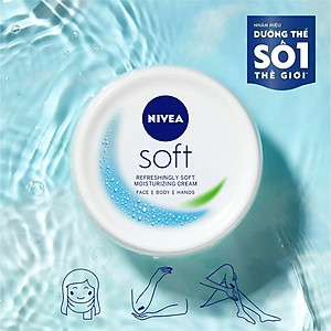 Kem Dưỡng Mềm Da NIVEA Soft Crème (50 ml) - 89054