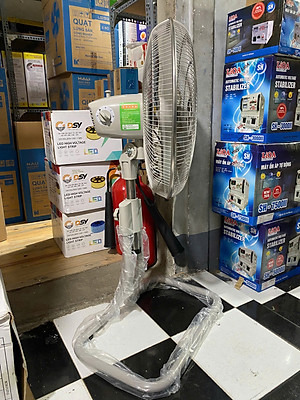 Quạt sàn lửng Hali LS209 công suất 120W, sải cánh 50cm, chân đế kim loại chắc chắn - Hàng chính hãng