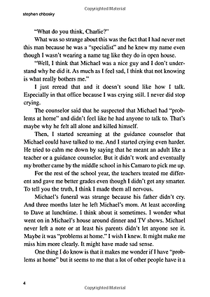 Sách The Perks Of Being A Wallflower