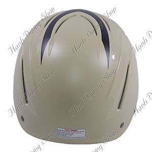 Mũ bảo hiểm dạng nón kết xẻ đầu nhiều đường thoáng mát khi đội, nón bảo hiểm lưỡi trai xẻ đầu không có logo