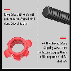 BG BỘ TẠ 30KG Tạ Tập Tay Đa Năng Điều Chỉnh 2 in 1 Kết Hợp Tạ Đẩy ( hàng nhập khẩu)