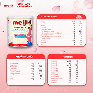 Combo 2 Hộp Thực Phẩm Bổ Sung Meiji Mama Milk - Nhập khẩu chính hãng (350g)