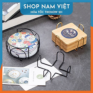 Giá Để Lót Ly Sang Trọng, Khay Úp Đế Ly