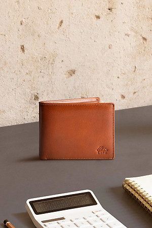 Ví nam da bò Lata ( Thời trang nam - Ví da thật LVN84 )