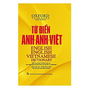 Từ Điển Oxford Anh - Anh - Việt Bìa Vàng Cứng (tặng kèm giấy nhớ PS)