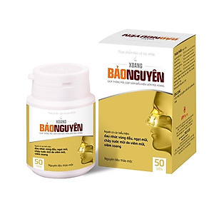 Thực phẩm bảo vệ sức khỏe Viên uống Xoang Bảo Nguyên 50 viên