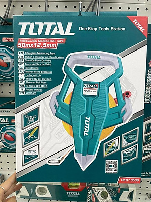 THƯỚC DÂY SỢI THỦY TINH 50-100M TOTAL TMTF13506, TMTF131006 - HÀNG CHÍNH HÃNG