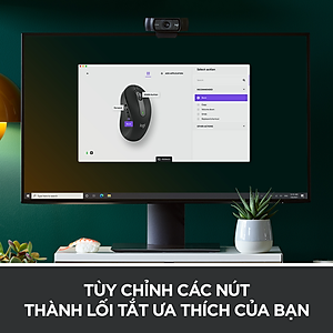 Chuột không dây bluetooth Logitech Signature M650 - Dành cho tay có kích cỡ từ nhỏ tới trung bình, Cuộn SmartWheel, giảm ồn, các nút bên có thể tùy chỉnh - Hàng chính hãng