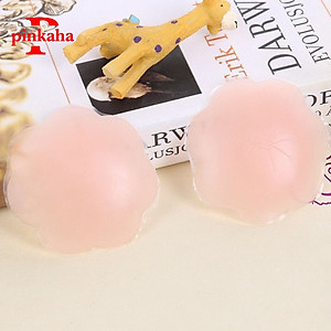 Miếng Dán Ngực Silicon Hộp 5 Cặp Miếng Dán Ngực Siêu Dính Tái Sử Dụng Nhiều Lần H02