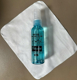 Nước xịt rửa mắt kính chuyên dụng TẶNG KHĂN LAU Màu Ngẫu Nhiên