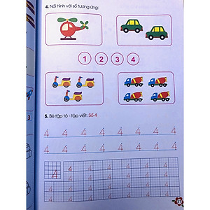 Sách - Toán Tư Duy - Dành cho trẻ em từ 4 - 6 tuổi