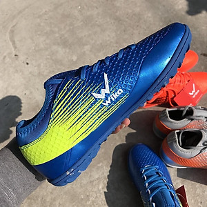 Hãng giày đá banh nam Wika Flllash , Giày đá bóng sân cỏ nhân tạo