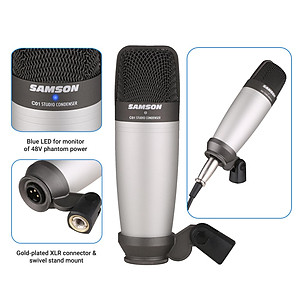 Micro Thu Âm Samson C01 - Hàng chính hãng