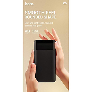 Pin sạc dự phòng Hoco J72 Easy travel 10000mAh 2 cổng Input/Output max 2A - Hàng chính hãng