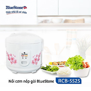 Nồi Cơm Điện BlueStone RCB-5525, 1.8Lit-700W, Hàng Chính Hãng