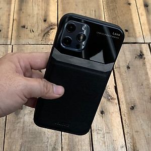 Ốp lưng da kính cao cấp dành cho iPhone 12 Mini / 12 / 12 Pro / 12 Pro Max - Hàng chính hãng