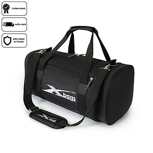 Túi Trống Đen Cao Cấp Thời Trang Xbags Xb 6001 – Ngăn Rộng, Ngăn Giày Riêng, Dây Đeo Êm Ái, Tiện Lợi Cho Du Lịch, Gym, Yoga!