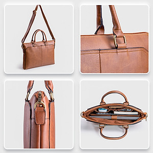 Cặp Công Sở Lata ( Thời trang nam basic - Cặp da CA35 )