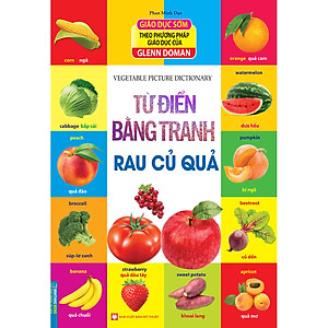 Từ Điển Bằng Tranh - Rau Củ Quả (Tái Bản 2020)