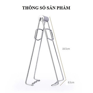 Dụng cụ gắp đồ nóng INOX BẠC