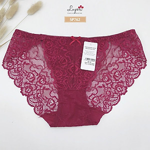 Quần Lót Nữ Ren Cạp Vừa Cao Cấp LUPERI LU3QL762 Kháng Khuẩn Khử Mùi Co Giãn Tốt Không Xù