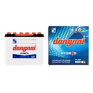 Ắc quy Hybrid Đồng Nai N50 | 12V - 50Ah