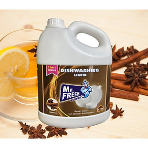 Nước rửa bát đậm đặc Mr.fresh hương quế 4200ml
