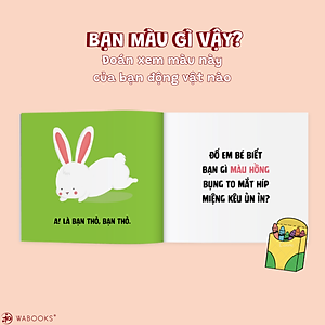 Sách Ehon - Combo 4 cuốn Bạn là ai vậy - Dành cho trẻ từ 0 - 3 tuổi