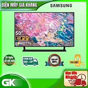 Smart Tivi QLED 4K 50 inch Samsung QA50Q60B - Hàng chính hãng (chỉ giao HCM)