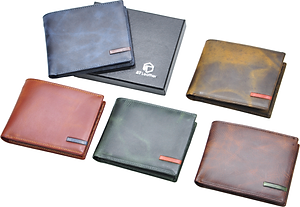 Ví nam da bò AT Leather 063 - Da bò thuộc Highlight