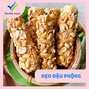 Kẹo Gạo Lứt Đậu Phộng Cuộn Tròn VIETTIN MART 180G