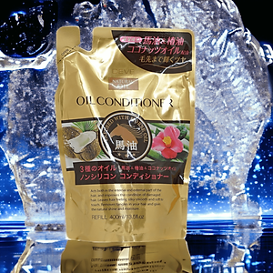 Dầu Xả Phục Hồi Tóc Hư Tổn Chiết Xuất Tinh Dầu Ngựa Deve Natural Oil Conditioner (Chai 480 mL)