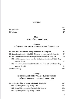 Kinh tế và Quản lý Bất động sản - Giáo trình dịch từ tiếng Nga sang tiếng Việt xuất bản lần thứ 2, sửa chữa và bổ sung