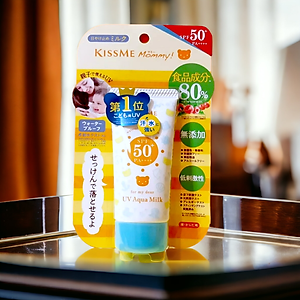 Sữa Chống Nắng Dành Cho Bé Từ 06 Tháng Tuổi Và Làn Da Nhạy Cảm Kissme Mommy 50 G
