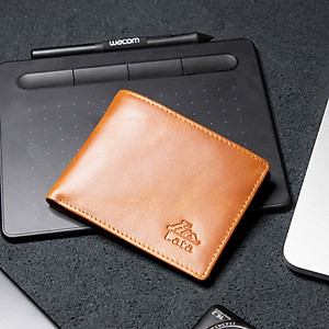 Ví nam da bò Lata ( Thời trang nam - Ví da thật LVN58 )