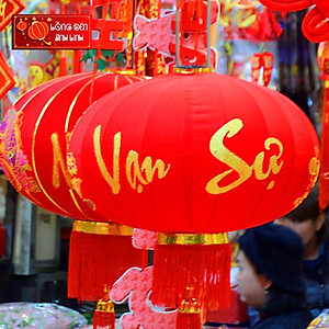 Đèn Lồng Đỏ Trang Trí Tết, Nhà Hàng, Khu Du Lịch Lễ Hội ,Tiệc  - Hàng Loại 1 - Chính Hãng MINIIN