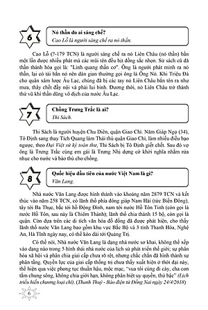 CHINH PHỤC ĐỈNH OLYMPIA NGÂN HÀNG CÂU HỎI CÓ ĐÁP ÁN VÀ GIẢI THÍCH LỊCH SỬ 